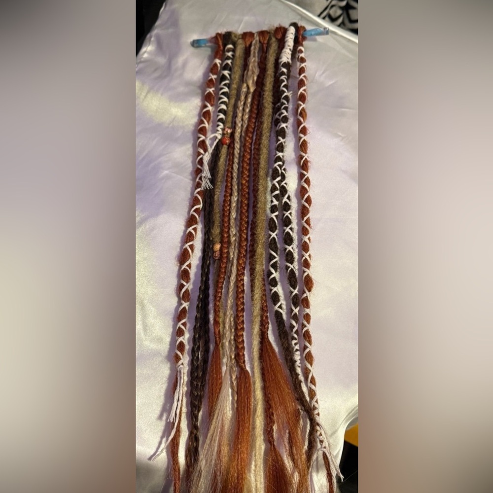 NEW GINGER
DREADLOCK HAIR
EXTENSION ACCENT SET
BOHO ( UNIQUE)
beautiful (sold)
